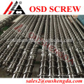 LDPE single screw barrel /bimetallic screw barrel for film blowing machine